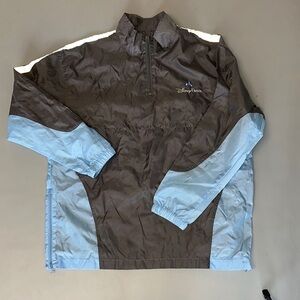 Disney Black and Blue Windbreaker with Sporty Accents